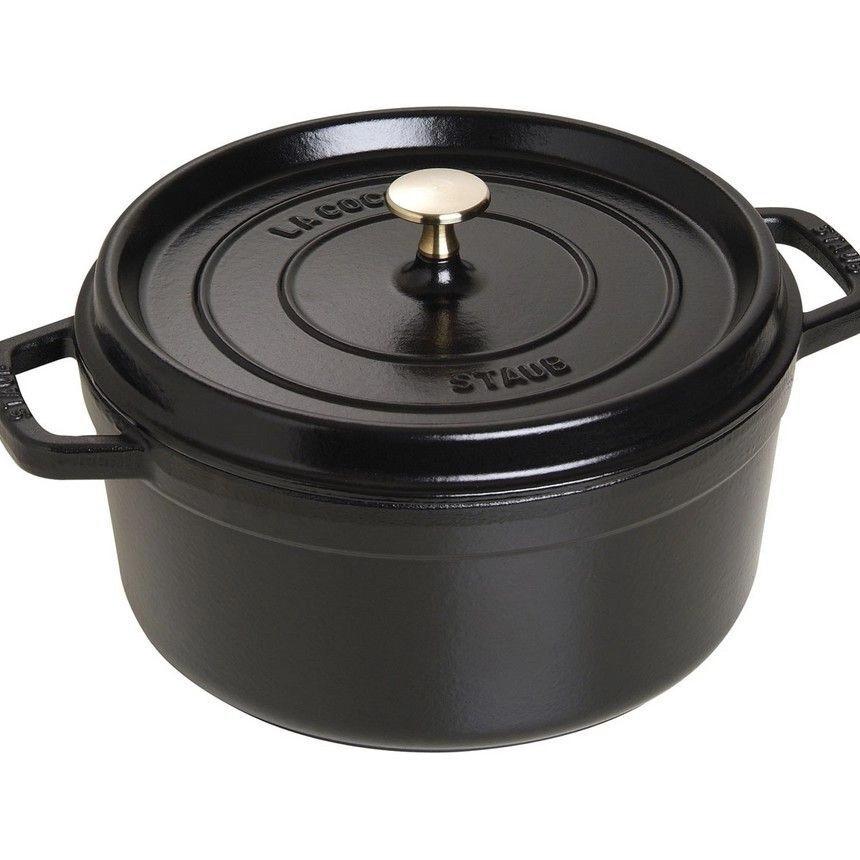 Staub Roaster Round 26Cm Black Schwarz 40509-310-0 405093100 (40509-310-0) - 169342