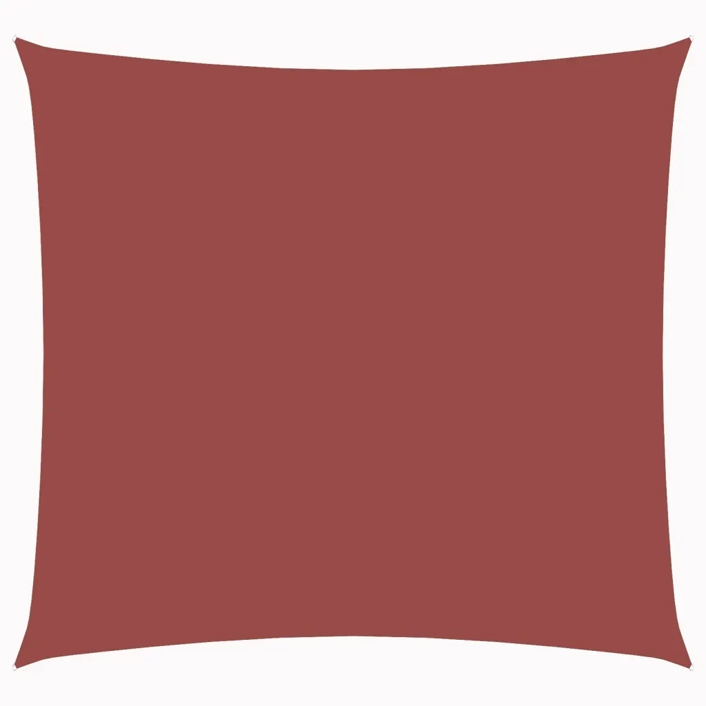 Vela Parasole In Tela Oxford Quadrata 5X5 M Terracotta 135361