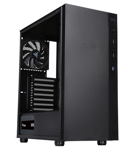 Case Sylent 03NP - Silent Middle Tower- Psu 500W 80+ Eff.- 2Xusb3- 3X12Cm Fan- Rivest. Fonoassorbente